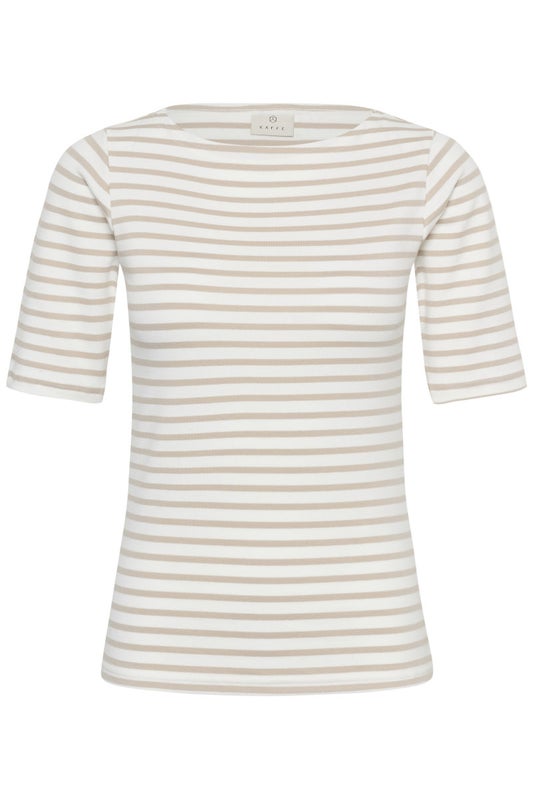 Pusero, LIDDY Boatneck Beige