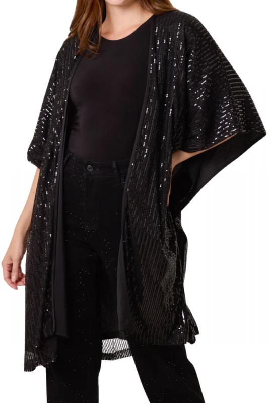 Paljettikimono, FEST Musta